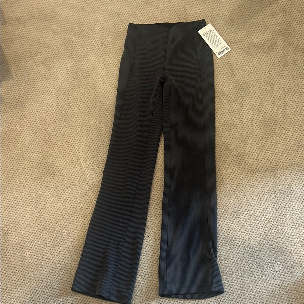 NEW Lululemon Ribbed flare Pants